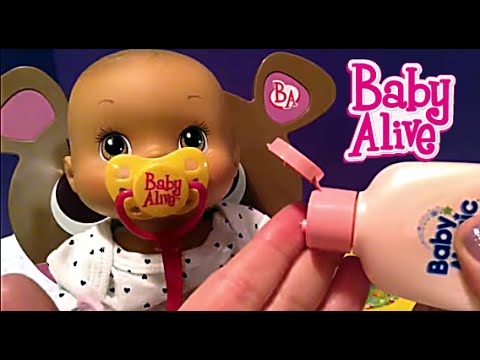 Baby Alive Storytime Rocking Chair Baby Doll Sarah's Feeding and Changing Video