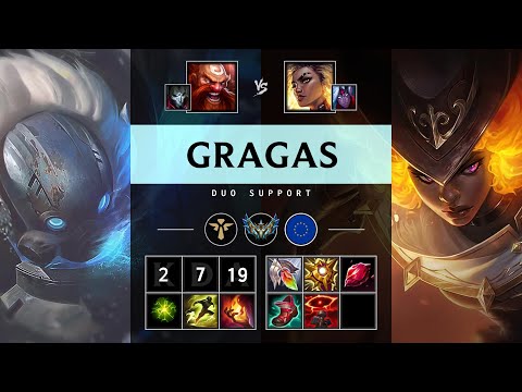 Gragas Support vs Rell - EUW Challenger Patch 25.17