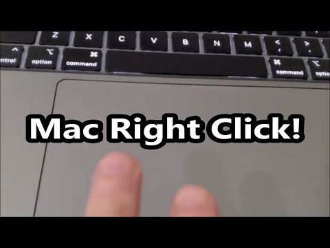 MacBook How to Right Click