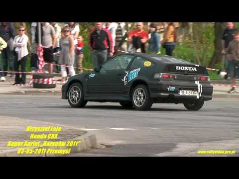 Krzysztof Leja Honda CRX - Super Sprint „Kazanów 2011" 03-05-2011 Przemyśl