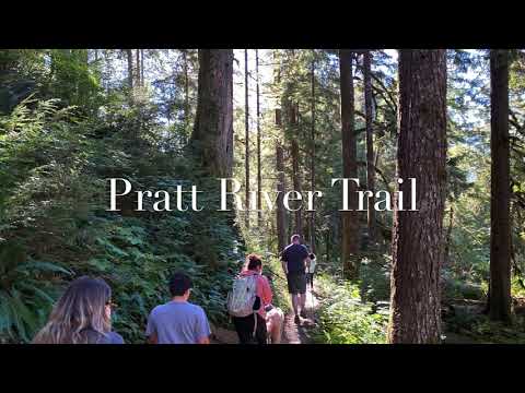Hiking on the Pratt River Trail