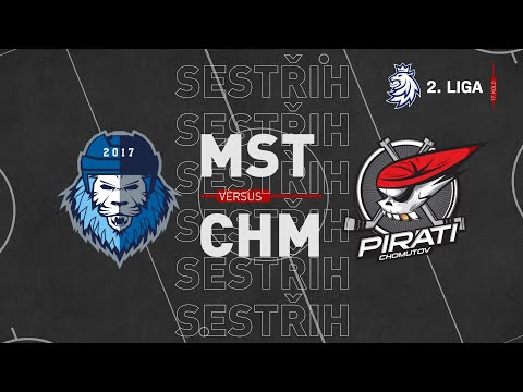 SESTŘIH 17.kolo 2. ligy: MOSTEČTÍ LVI vs Piráti Chomutov 2:3 po prodloužení