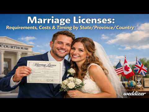 Marriage Licenses Explained: Costs, Requirements & Timing (Avoid Costly Wedding Mistakes!)