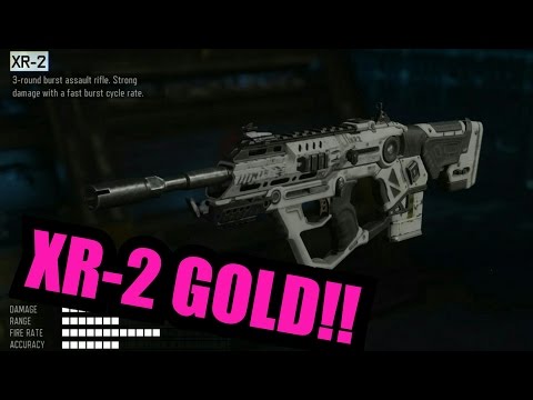 XR2 Gold Camo Challenge Completion Black Ops 3 by Panda825