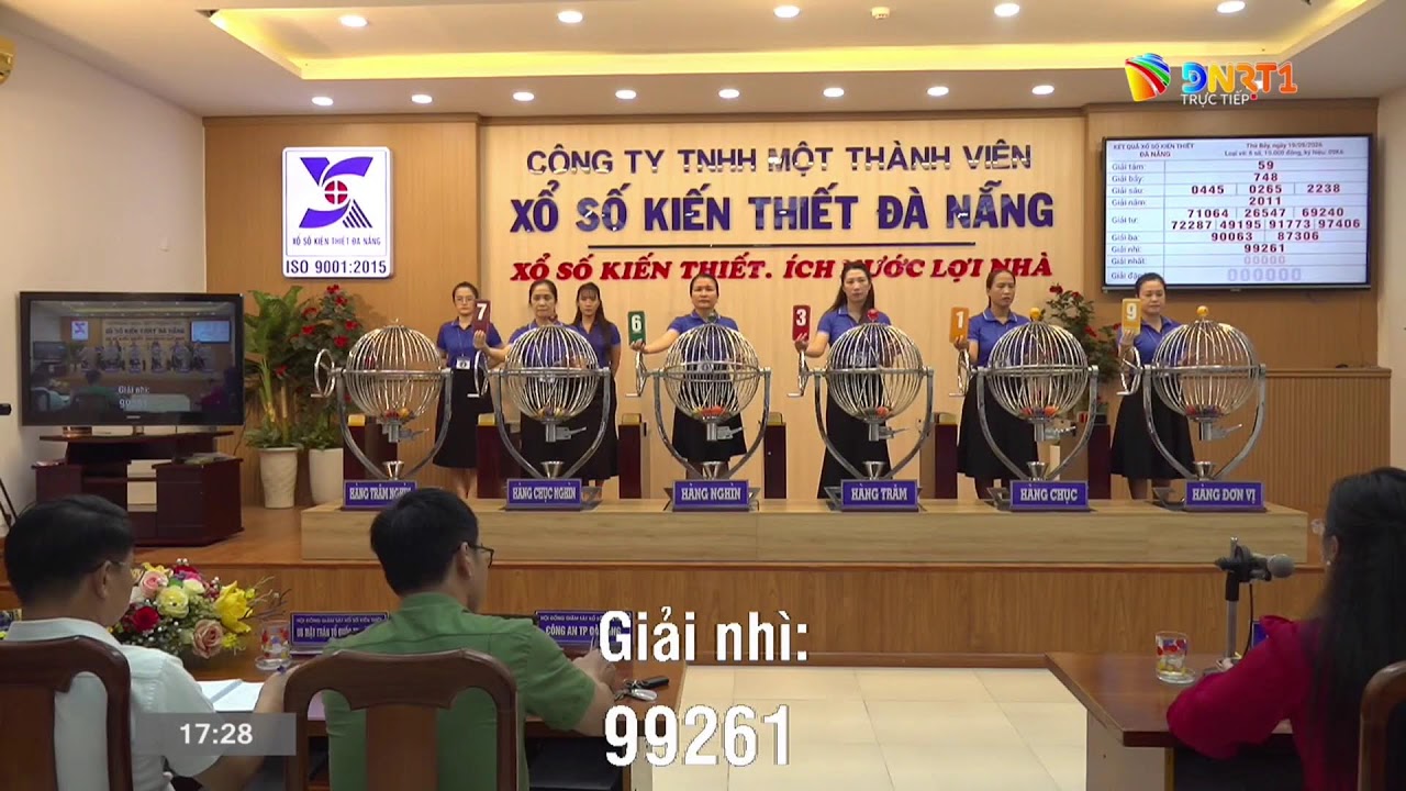 🔴 Kết quả quay số mở thưởng Xổ số kiến thiết Đà Nẵng ngày 19/9/2026