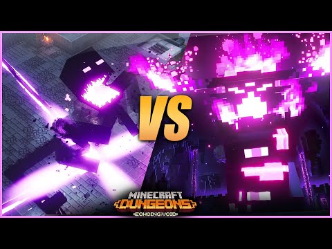 SERCE KRESU vs MŚCIWE SERCE KRESU | Minecraft Dungeons Echoing Void