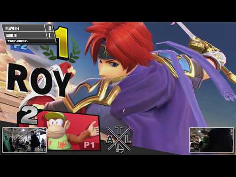 Reverse Aerial Rush 5/23/19 - Player-1(Diddy) VS Goblin(Roy)- Winners Quarters