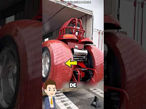 De ce țin tractoarele anvelopele învelite înainte de cursă? 😱🔥