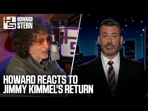 Howard Stern Reacts to Jimmy Kimmel’s Return to Late-Night