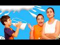 MORAL STORY FOR KIDS DOODH MILK CHALLENGE Fun Kids Bloopers Ep 43 Aayu And Pihu Show