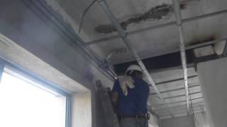 Instalción de Salidas Electricas con Tubo Conduit Galvanizado Pared Gruesa.