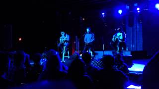 Buddy Nielsen Acoustic Live - &quot;The Ground Folds&quot; - Senses Fail acoustic in NJ 12/13/14