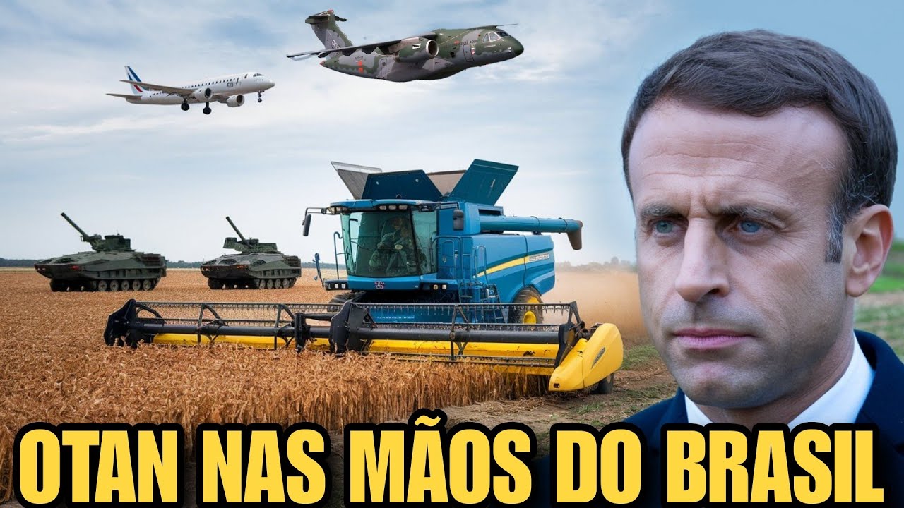 MACRON PERDEU! EUROPA AUMENTA A DEPENDÊNCIA DO BRASIL! SOMOS FOD4S!