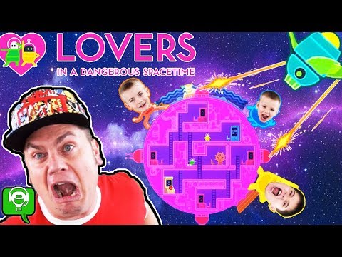 Lovers in a Dangerous Space Time with HobbyFamily In Spaceship HobbyKidsGaming