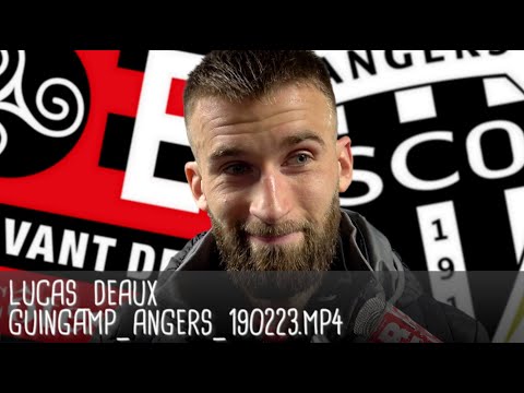 LUCAS DEAUX RÉAGIT APRÈS GUINGAMP - ANGERS (1-0) / Ligue 1 - 23 février 2019