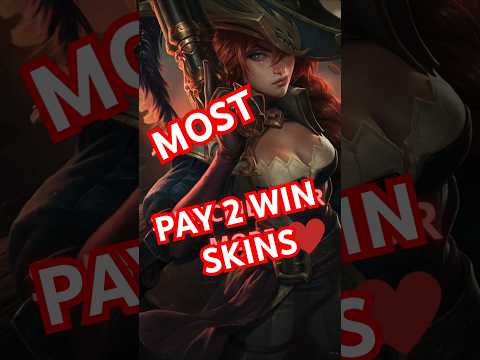 TOP 5 PAY-TO-WIN SKINS IN LEAGUE        #leagueoflegends #skins #paytowin #top5 #lux
