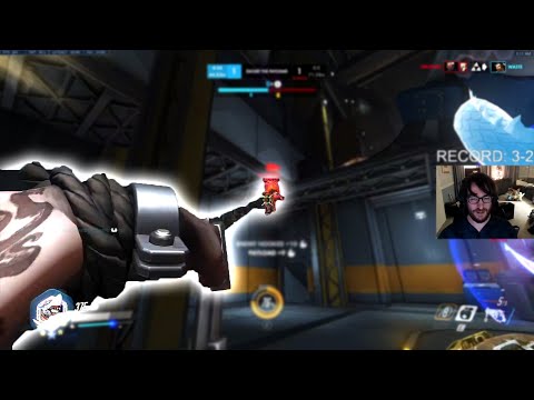 Harbleu Best Roadhog in the world - Rank 72 Tank Role! [ Overwatch Season 34 ]