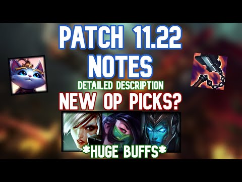Patch 11.22 Notes | League of Legends