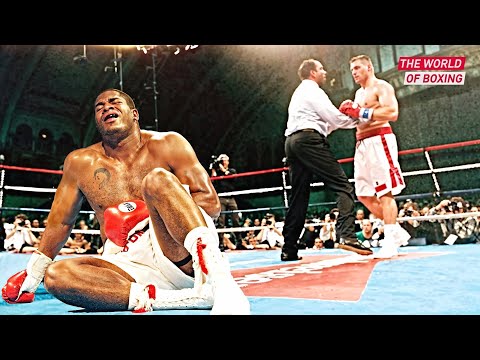 The scandalous confrontation of Riddick Bowe and Andrew Golota