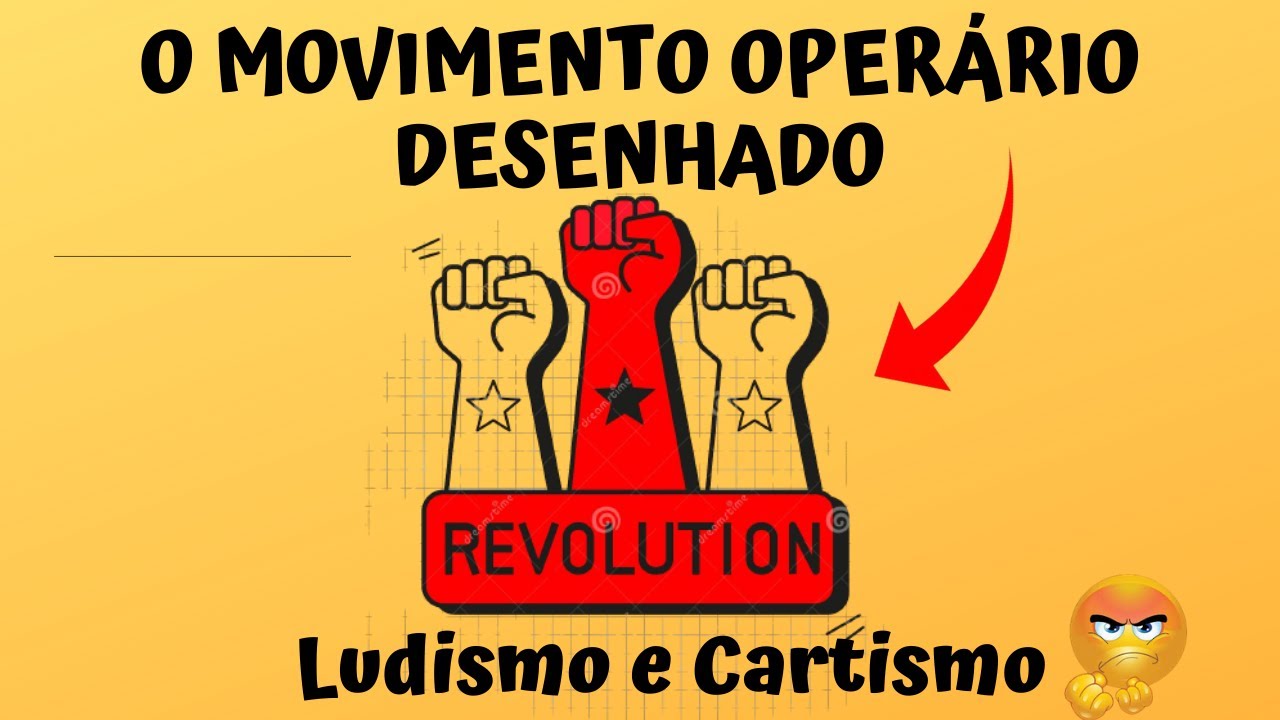 O MOVIMENTO OPERÁRIO DESENHADO. Do Ludismo ao Cartismo