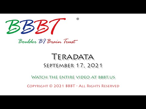 2021 09 17 Teradata Trailer