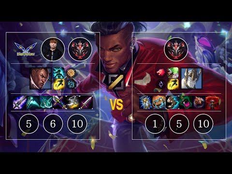 FW Rather Lucian vs Galio Mid - KR GrandMaster Patch 10.11