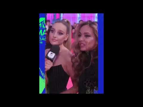 BTS and Little Mix interactions