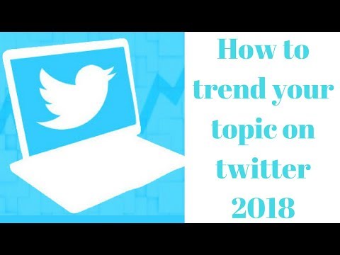 Trend your topic on twitter
