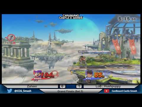 CCG Smash Singles 10/9/2016 - Zaheer vs. LoB | Hushpuppy (GF)