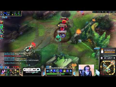 Bjergsen duo Dominate - Yasuo vs Twisted Fate Mid - League of Legends Solo Queue Stream