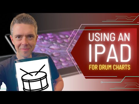 Using an iPad for Drum Charts (Writing and Live)