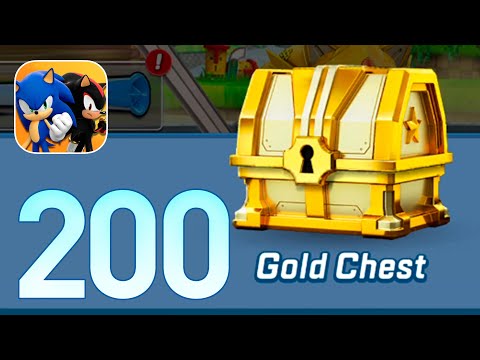Sonic Forces: Gameplay Walkthrough Part 200 - Gold Chest! (iOS, Android)