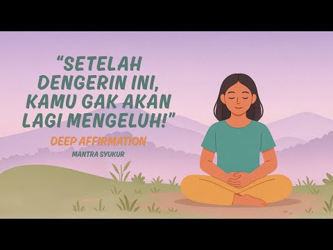 Afirmasi Syukur 🌻 Mantra untuk selalu Bersyukur dan Terus Merasa Cukup | Mantra Sihir