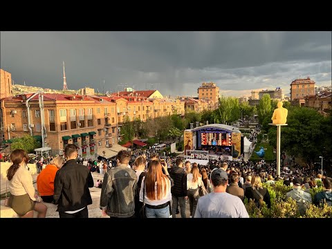🔴Live. Jazz Festival at the Cascade Complex in Yerevan