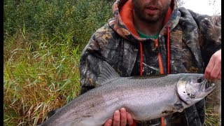 preview picture of video 'Coho Salmon fishing in Pemberton BC'