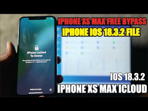 iPhone Activation Bypass iPhone xsmax | iPhone iOS 18.3.2 Bypass 2025