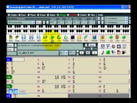 Band In A Box 2008 How To Make Music Part 01