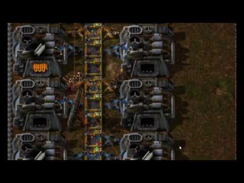 Factorio dancing Inserters