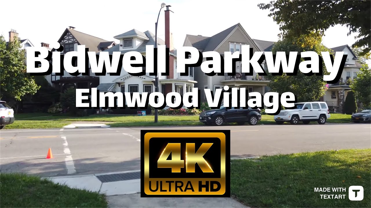 Immersive street-level walking tour through Buffalo Buffalo Elmwood, United States, showcasing authentic urban landscapes, local architecture, and the vibrant atmosphere of the city's neighborhoods