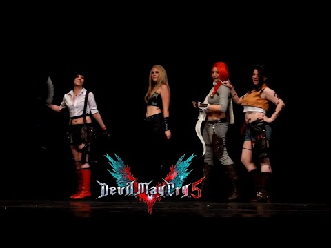 Devil May Cry Lucia Lady Trish Nico Cosplay at Toguchi 2019