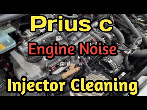 Toyota hybrid injector cleaning (1NZ engine)  2015 prius C