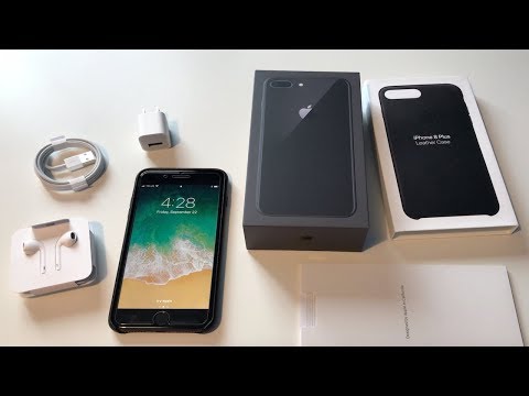 iPhone 8 Plus Unboxing: Space Grey!