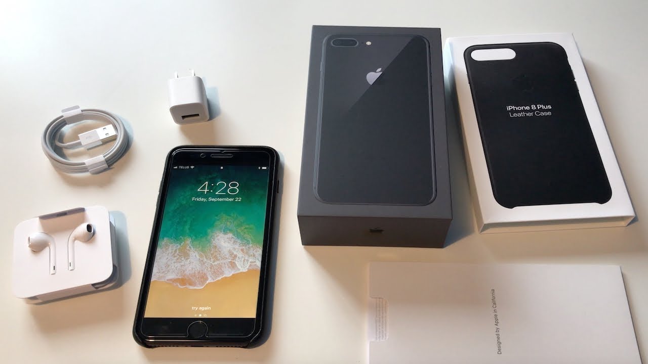 iPhone 8 Plus Unboxing: Space Grey!