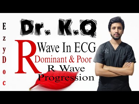 R wave In ECG|Poor R wave Progression|Dominant R wave|ECG|Dr.KQ