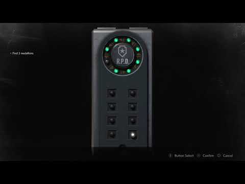 Resident Evil 2: How To Open The Men's Bathroom Portable Safe [No Commentary]