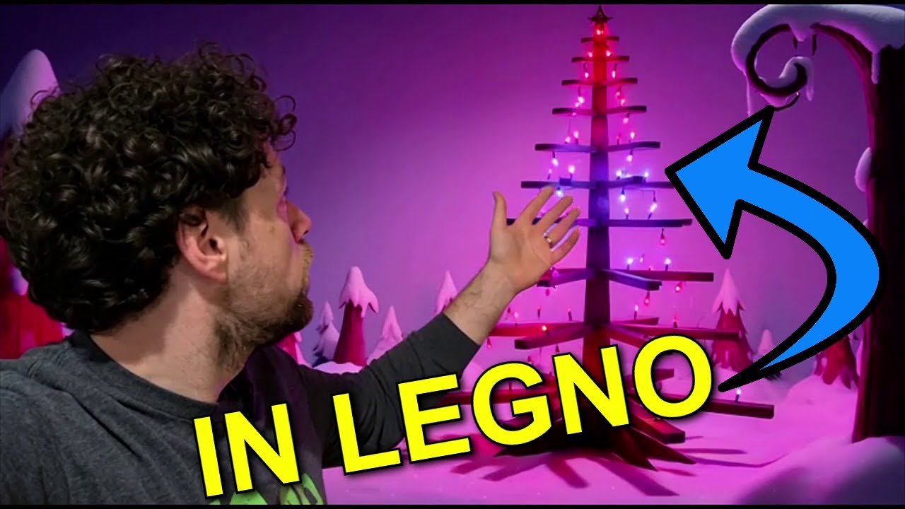 Come creare un Albero di Natale in legno