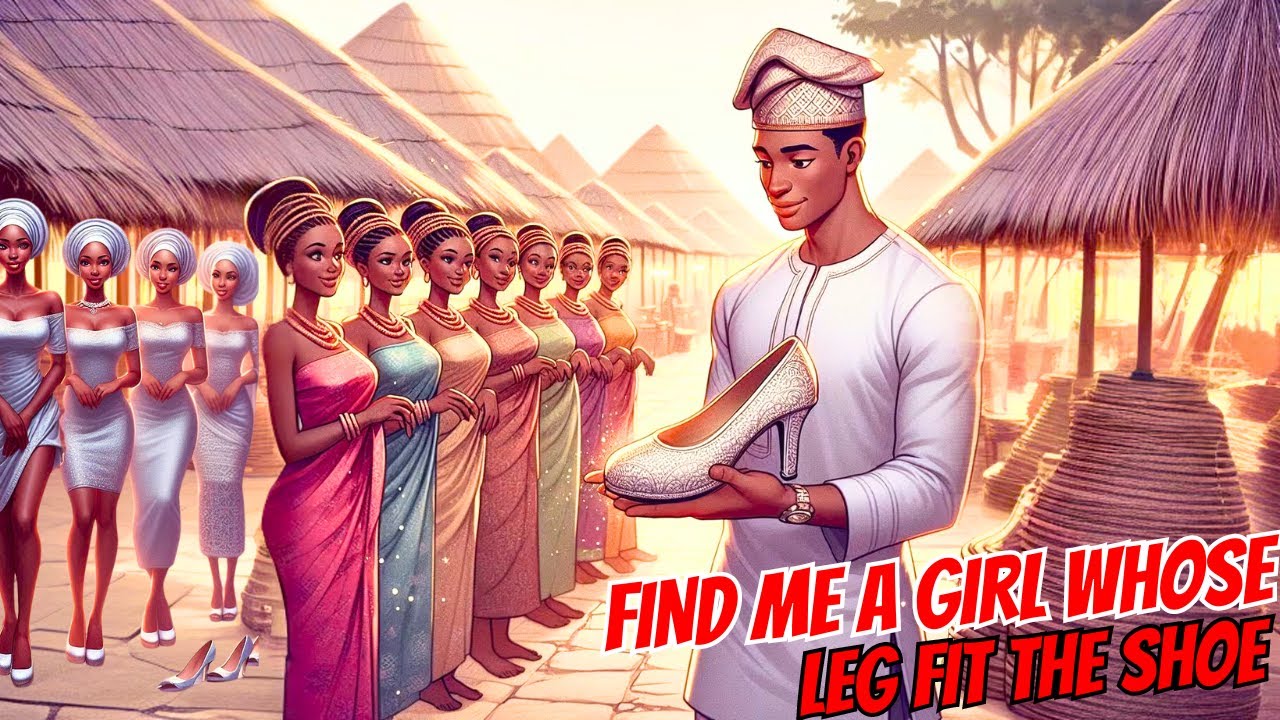 The PRINCE will only marry a GIRL that the SHOE fit. #africanfolktales #fairytales #africanfolklore