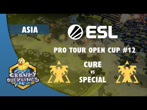 Cure vs SpeCial - TvT | ESL Open Cup #12 Asia | Weekly StarCraft 2 Tournament