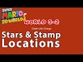 Super Mario 3D World World 3 2 Chain Link Charge All Green Star And Stamp Locations