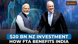 $20 billion investment, 5,000 visas | Key benefits for India from FTA with New Zealand